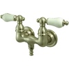 image:imageKingston Brass CC34T1 Vintage 338Inch Wall Mount Tub Faucet Polished ChromeBrushed Nickel