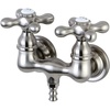 image:imageKingston Brass CC37T5 Vintage Tub Faucet 338Inch Center Oil Rubbed Bronze OilRubbed BronzeBrushed Nickel