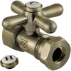 image:imageKingston Brass CC44152X Quarter Turn Valve 12 FIP X 12 or 716Inch Slip Joint Polished BrassAntique Brass