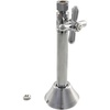 image:imageKingston Brass CC83257X 12 Sweat x 38 OD Comp Straight Shut Off Valve with 5 Extension Brushed BrassPolished Chrome