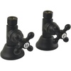 image:imageKingston Brass CCK44150AX 12 FIP x 12 OD Comp QuarterTurn Straight Stop Valve Matte Black