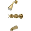 image:imageKingston Brass KB230AX Victorian Tub and Shower Faucet Matte Black 72 x 8 x 738Polished Brass