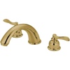 image:imageKingston Brass KB8362NFL NuWave French Roman Tub Faucet Polished Brass775 x 45 x 25Polished Brass
