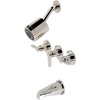 image:imageKingston Brass KBX8136NDL NuvoFusion Tub and Shower Faucet Polished Nickel 713 x 1288 x 513Polished Nickel