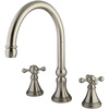 image:imageKingston Brass KS2345KX Roman Tub Faucet Oil Rubbed BronzeBrushed Nickel