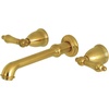image:imageKingston Brass KS7028AL English Country Wall Mount Roman Tub Faucet Brushed NickelBrushed Brass