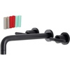 image:imageKingston Brass KS8020CKL Kaiser 2Handle WallMount Roman Tub Faucet Matte BlackMatte Black