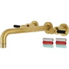 image:imageKingston Brass KS8020DKL Kaiser Roman Tub Faucet Matte Black 1463 x 10 x 306Brushed Brass