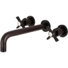 image:imageKingston Brass KS8025ZX Millennium TwoHandle Wall Mount Tub Faucet Oil Rubbed BronzeOil Rubbed Bronze