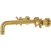 image:imageKingston Brass KS8027BEX Essex TwoHandle Wall Mount Tub Faucet Brushed BrassBrushed Brass