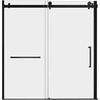 image:imageKingston SSD60608SR0 Toledo 60 W x 60 H Right Handed Tub Door Matte BlackMatte Black