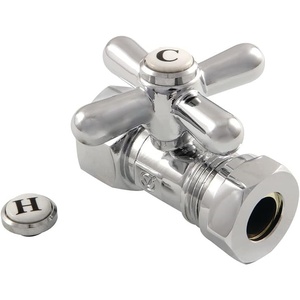 image:imageKingston Brass CC44152X Quarter Turn Valve 12 FIP X 12 or 716Inch Slip Joint Polished BrassPolished Chrome
