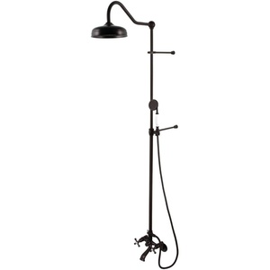 image:imageKingston Brass CCK2662 Vintage Shower Combination Polished BrassOil Rubbed Bronze