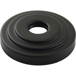 image:imageKingston Brass FLMODERN0 3Inch OD Decorative Escutcheon Flange 34 Inch ID Matte Black