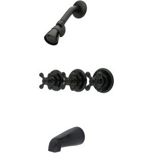 image:imageKingston Brass KB230AX Victorian Tub and Shower Faucet Matte Black 72 x 8 x 738Oil Rubbed Bronze