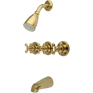image:imageKingston Brass KB230AX Victorian Tub and Shower Faucet Matte Black 72 x 8 x 738Polished Brass