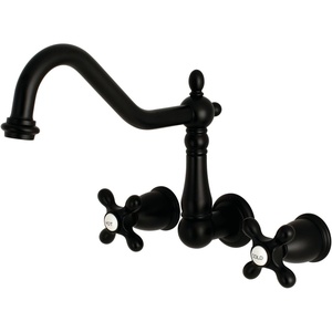 image:imageKingston Brass KS1021AX Heritage Roman Tub Faucet Polished Chrome 13 x 1163 x 794Matte Black