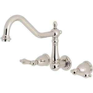 image:imageKingston Brass KS1027AL Wall Mount Tub Filler Brushed Brass 13 x 794 x 619Polished Nickel
