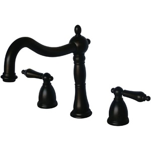 image:imageKingston Brass KS1345AL Heritage Roman Tub Faucet Oil Rubbed BronzeOil Rubbed Bronze