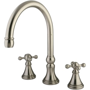 image:imageKingston Brass KS2345KX Roman Tub Faucet Oil Rubbed BronzeBrushed Nickel