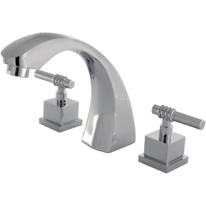 image:imageKingston Brass KS4362QL Fortress Roman Tub Faucet Polished BrassPolished Chrome