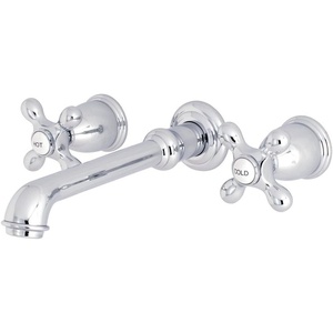 image:imageKingston Brass KS7021AX English Country Wall Mount Roman Tub Faucet Polished ChromePolished Chrome