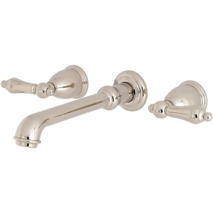 image:imageKingston Brass KS7028AL English Country Wall Mount Roman Tub Faucet Brushed NickelPolished Nickel