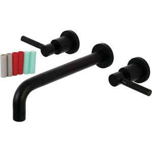 image:imageKingston Brass KS8020DKL Kaiser Roman Tub Faucet Matte Black 1463 x 10 x 306Matte Black