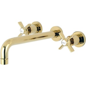 image:imageKingston Brass KS8025ZX Millennium TwoHandle Wall Mount Tub Faucet Oil Rubbed BronzePolished Brass
