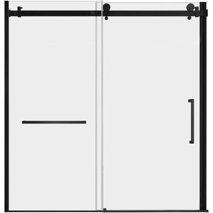 image:imageKingston SSD60608SR0 Toledo 60 W x 60 H Right Handed Tub Door Matte BlackMatte Black