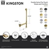 image:imageKingston Brass CC2716 Vintage Double Swivel Toe Touch Waste and Overflow Polished Nickel