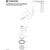 image:imageKingston Brass DLT5301A2 Made to Match Lift amp Turn Tub Drain Kit Polished BrassOilrubbed Bronze