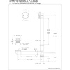 image:imageKingston Brass DTT2168 21 TipToe Tub Waste and Overflow Drain 20 Gauge Brushed NickelPolished Brass
