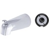 image:imageKingston Brass K1213A1 Showers Cape Headed Zinc Tub Diverter 41116 in Spout Reach Polished ChromePolished Chrome