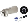 image:imageKingston Brass K1263A8 Showers Cape Universal 512Inch Zinc Tub Spout with Diverter 5716 Reach Brushed NickelBrushed Nickel