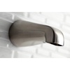 image:imageKingston Brass K187A2 Designer Trimscape Showerscape 5Inch Tub Spout Polished BrassBrushed Nickel