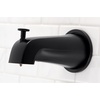 image:imageKingston Brass K188E0 Showerscape Diverter Tub Spout with Flange Matte Black 55 x 306 x 306