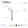 image:imageKingston Brass KB1421PL Heritage Vessel Sink Faucet with Optional Cover Plate Polished Chrome 1431 x 6 x 225Polished Chrome