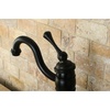 image:imageKingston Brass KB1428BL Heritage Vessel Sink Faucet with Optional Cover Plate Brushed NickelOil Rubbed Bronze