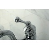 image:imageKingston Brass KB1428BL Heritage Vessel Sink Faucet with Optional Cover Plate Brushed NickelPolished Chrome