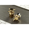 image:imageKingston Brass KB6328DX Concord ThreeHandle Bidet Faucet Brushed NickelPolished Brass