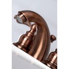 image:imageKingston Brass KB946ALPN Victorian MiniWidespread Bathroom Faucet Polished Nickel 8 x 45 x 338Antique Copper
