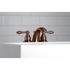 image:imageKingston Brass KB946ALPN Victorian MiniWidespread Bathroom Faucet Polished Nickel 8 x 45 x 338Antique Copper