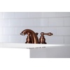 image:imageKingston Brass KB946ALPN Victorian MiniWidespread Bathroom Faucet Polished Nickel 8 x 45 x 338Antique Copper