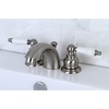 image:imageKingston Brass KB948B Victorian Mini Spread Lavatory Faucet Brushed Nickel 45 x 35 x 206Brushed Nickel