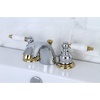 image:imageKingston Brass KB948B Victorian Mini Spread Lavatory Faucet Brushed Nickel 45 x 35 x 206Chrome