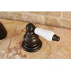 image:imageKingston Brass KB948B Victorian Mini Spread Lavatory Faucet Brushed Nickel 45 x 35 x 206Oil Rubbed Bronze