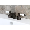 image:imageKingston Brass KB948B Victorian Mini Spread Lavatory Faucet Brushed Nickel 45 x 35 x 206Oil Rubbed Bronze