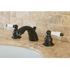 image:imageKingston Brass KB948B Victorian Mini Spread Lavatory Faucet Brushed Nickel 45 x 35 x 206Oil Rubbed Bronze
