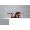 image:imageKingston Brass KB958ACL American Classic MiniWidespread Bathroom Faucet with Plastic PopUp Brushed NickelAntique Copper